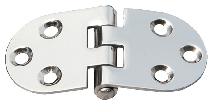 Inox plosnata šarka 76x40 mm, AISI 316