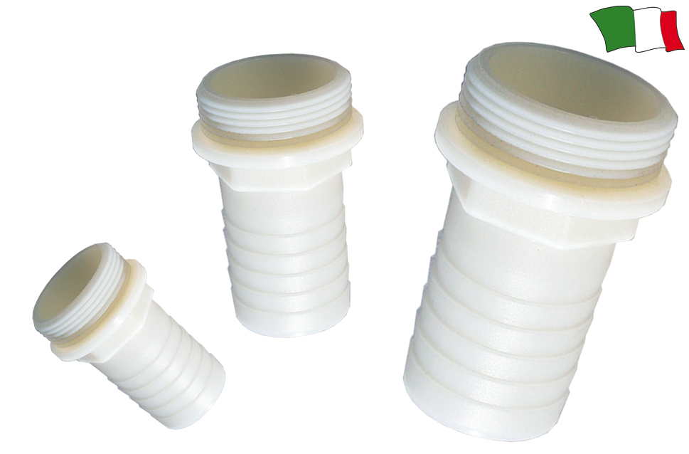 Priključek za rezervoar 3/8", raven, PVC - 16mm