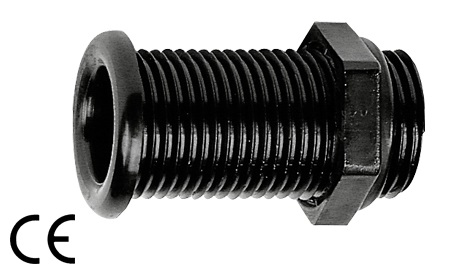 Skoznik krme za čep fi 23mm, l 63mm, črn