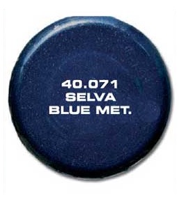 Namenska barva v spreju za SELVA modra metalna