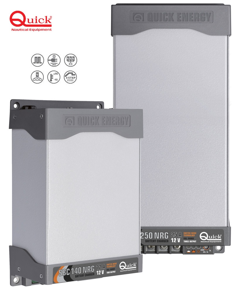 Polnilec baterije SBC NRG 750 FR 24 V 30A