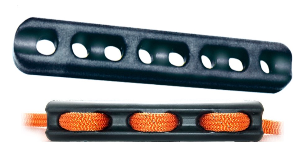 Blažilnik zategovanja vrvi, gumijast, 330 mm