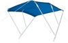 Bimini aluminij, moder, 3 loki, 185x180cm mod."Rimini"