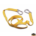 Pričvrsni remen za sigurnosni pojas, 200 cm, opremljen s dva karabinera