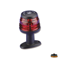 Nizka halogenska luč rdeča 360° H 11 cm, plovilo nesposobno za manevriranje, brez pogona, črno ohišje