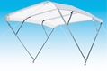 Bimini inox, bijeli, 4 luka, 240x250cm mod."Oaza"