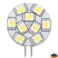 SMD 9 LED, priklop G4, topla bela