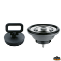Odtok umivalnika raven navoj 1" 1/4 inox in plastika za Z0801602-Z0801601