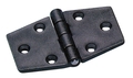Plastičen heksagonalen tečaj (pant) za privijačenje, 95x60 mm