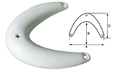 Bokobran za premec, beli 530 mm