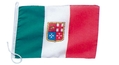 Zastava z grbom "MarinaMercantile Italiana", 20x30 cm