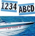 Samolepilne številke za trda plovila, "4"