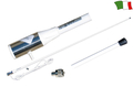 VHF antena iz nerjavnega jekla, 150 cm, 50W
