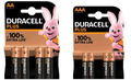 Baterije Duracell AA, 4 kosi