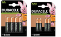Polnilne baterije Duracell NiMH AAA, 4 kosi