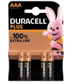 Baterije Duracell AAA, 4 kosi