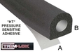 Samoljepljiva brtvena traka, 12x12 mm, 15 m, EPDM guma
