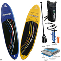 SUP Wing 320x82x15 cm rumena s tlačilko in veslom