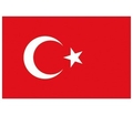 Zastava Turčija, 30x45cm