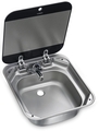 Vgradno inox korito 420x440 mm Dometic s pokrovom
