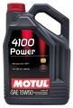 Olje Motul 4100 POWER TECHNOSYNTHESE 15W-50 za notranje motorje 4T, 5 litrov