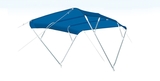 Bimini aluminij, moder, 4 loki, 220x250cm mod."Oaza"