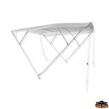 Bimini aluminij 4 loki bel 180-190x150 cm