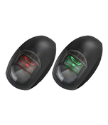 Seaflo LED navigacijska svjetla od ABS crne plastike, par
