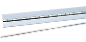 Klavirski inox tečaj (pant) širine 50 mm x 2m