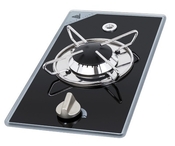 Vgradni plinski kuhalnik s stekleno ploščo