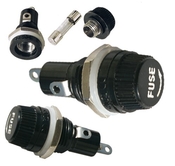 Baza za varovalko, okrogla 10A