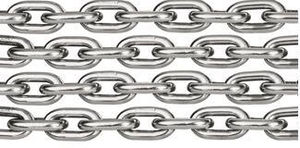 INOX veriga "GENOVESE", 5 mm