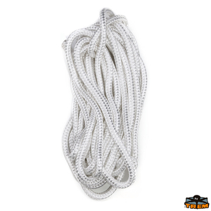Privezna vrv Moor Line, poliester visoke natezne trdnosti, bele barve Ø 10 mm 6,5 m