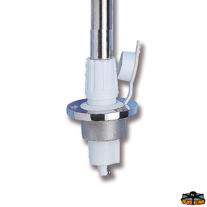 Nadomestna osnova za jamborne luči, primerna za izvlečne jambore, bele barve