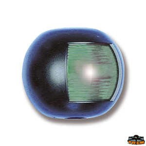 Orsa Easy LED navigacijsko svjetlo, crno kućište, zeleno 112,5°