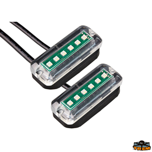 6 RGB LED podvodna svjetiljka 85x35x35 mm