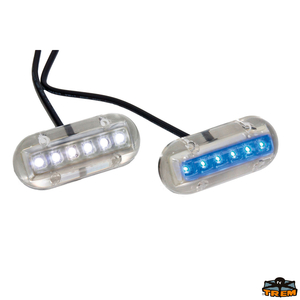 Podvodna luč 6 led bela svetloba 12V