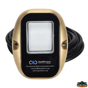 Podolgovata podvodna luč 1 LED RGB 30W 12-24V, 124x103 mm