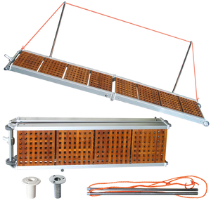 Aluminijasta paserela 2,5 metra, pregibne izvedbe