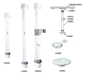 Noga za mizo višine 700 mm
