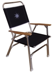 Zložljiv aluminijast stol mod. Skipper