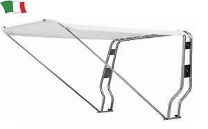 Zložljiv bimini za rollbar širine 215cm, bel