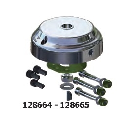 Pokrov nosilca in nosilec krmilnega mehanizma T91 krom