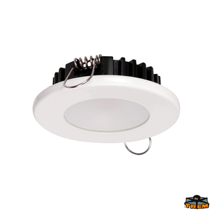 Vgradna montažna LED stropna svetilka, belo ohišje