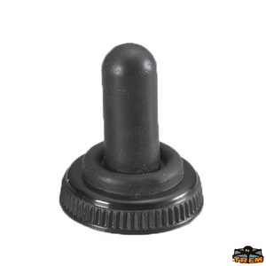 Črn gumijasti pokrov premera 11 mm