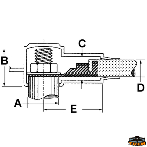Izolacijski pokrovi rdeči 16 D9/16mm