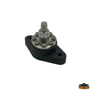 Več žilni kabelski priključek 1xM10 - 8xM4, rdeč