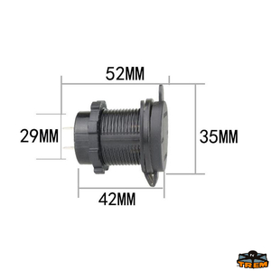 USB 3.0 in PD/Type C vtičnica z digitalnim voltmetrom