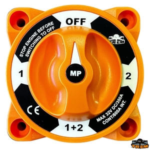 Preklopno stikalo 4 položaji 32V 350A 97,79x97,79x78,67mm