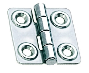 Inox tečaj (pant) 45x45 mm, AISI 316 